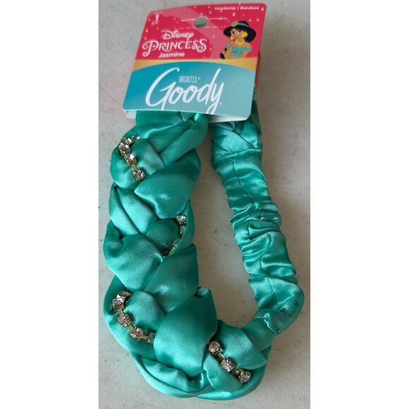 1-piece GOODY Disney Princess Jasmine Ouchless Comfort Braided Headwrap (NEW) - Picture 1 of 5